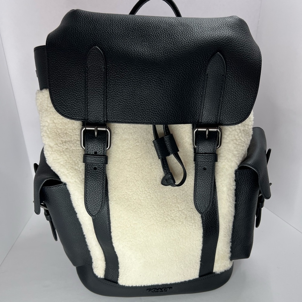 Coach Shearling backpack